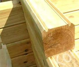 Профильный брус - модель 4