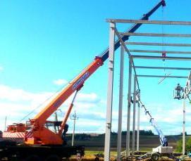 Производственные металлоконструкции - модель 2