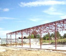 Производство быстровозводимые металлоконструкции - модель 3