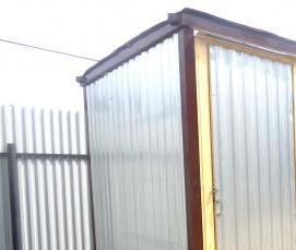 Производство бытовок из сэндвич панелей - тип 2