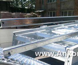 Производство оцинкованных металлоконструкций - модель 1