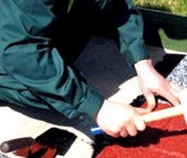 Производство тротуарной плитки из резиновой крошки - тип 4