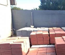 Производство вибропрессованной тротуарной плитки - модель 2