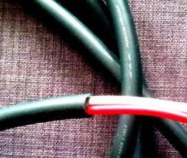 Прокладка акустического кабеля - вариант 3