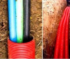 Прокладка электрического кабеля - тип 3