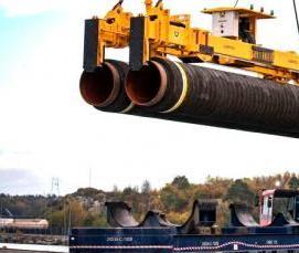 Прокладка газопровода через стену - модель 2