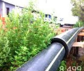 Прокладка газопровода под землей - тип 2