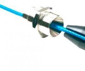 Прокладка греющего кабеля внутри трубы - модель 1