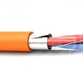 Прокладка кабеля охранно пожарной сигнализации - тип 3