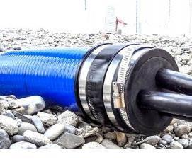 Прокладка кабеля в металлической трубе - тип 3