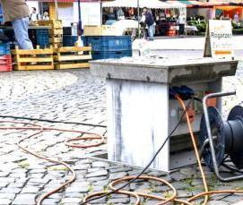 Прокладка кабеля в туннелях - тип 1