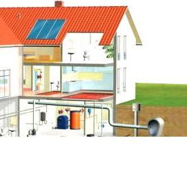 Прокладка коммуникации в доме - тип 2