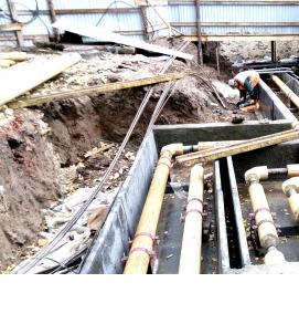 Прокладка коммуникаций - модель 1