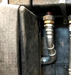 Прокладка оцинкованных труб - тип 4