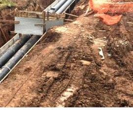 Прокладка подземных коммуникаций - модель 4