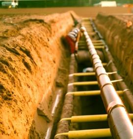 Прокладка труб - модель 4