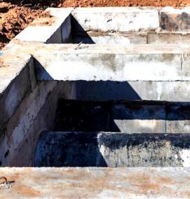 Прокладка трубы бетонной - тип 1