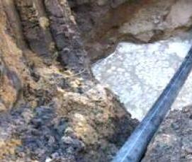 Прокладка трубы без траншеи - модель 4