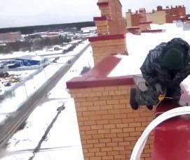 Промышленный альпинизм утепление - модель 2