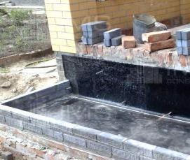 Проникающая гидроизоляция для кирпича снаружи - модель 2