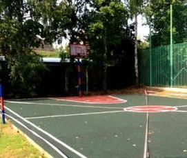 Прорезиненное спортивное покрытие - вариант 2