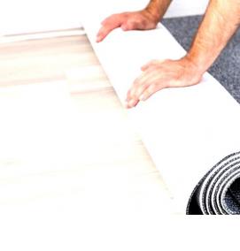 Прорезиненный ковролин - тип 1