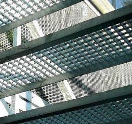 Просечной металлический лист - модель 3