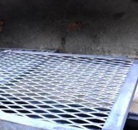 Просечной металлический лист - модель 2