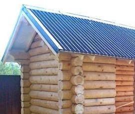 Простая беседка с барбекю - модель 2