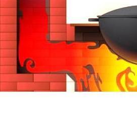 Простая печь-барбекю - вариант 1