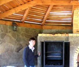 Простая печь-барбекю - вариант 3