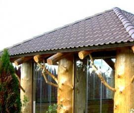 Простая закрытая беседка - вариант 4