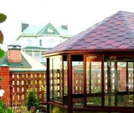 Простая закрытая беседка - вариант 3