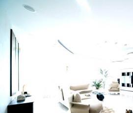 Простой двухуровневый натяжной потолок - тип 1