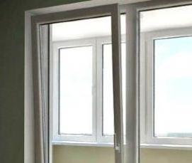 Простые пластиковые окна - тип 1