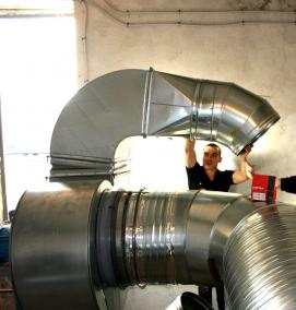 Противопожарная вентиляция - модель 4