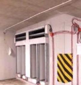 Противопожарная вентиляция - модель 3