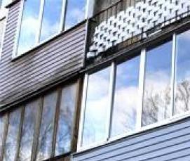 Противопожарное алюминиевое остекление - тип 1