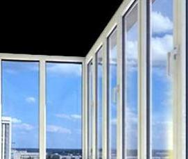Противопожарное алюминиевое остекление - тип 3