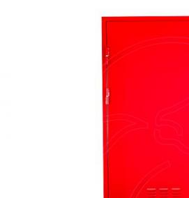 Противопожарные двери с решеткой - вариант 1