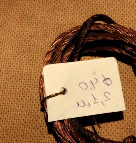 Провод медный гибкий без изоляции - модель 1