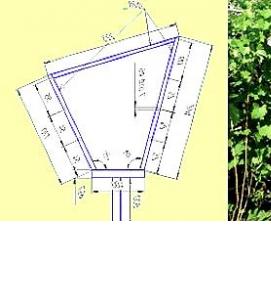 Проволока для шпалеры винограда - вариант 4