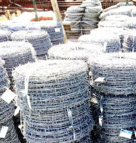 Проволока колючая одноосновная - вариант 4