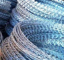 Проволока колючая одноосновная оцинкованная - тип 3