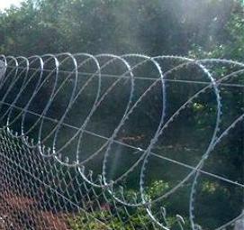 Проволока плоская колючая - модель 4