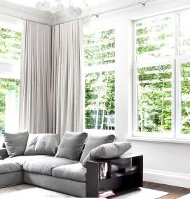 Прозрачные решетки на окна из поликарбоната - тип 1