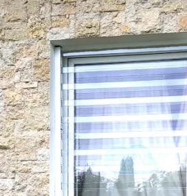 Прозрачные решетки на окна из поликарбоната - тип 4