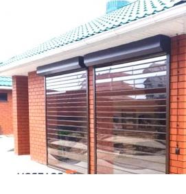 Прозрачные рольставни для веранды - модель 3