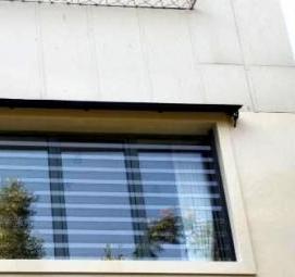 Прозрачные защитные решетки на окна - вариант 1