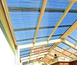 Прозрачный ондулин - модель 3